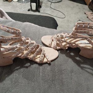 Steve madden pink sandles